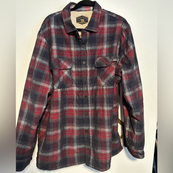 Other - Sherpa lined flannel jacket